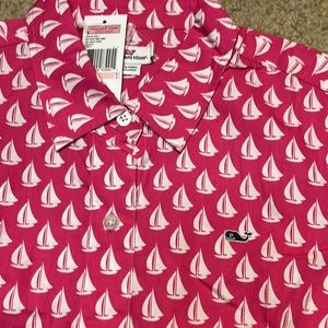 Vineyard Vines button down blouse NWT size 2
